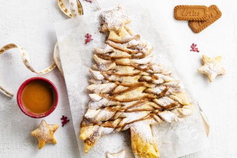 Árbol Navideño Con Biscoff