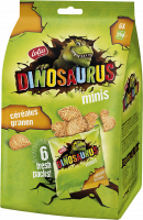 Lotus Dinosaurus Minis met granen 6 zakjes Lotus Dinosaurus Mini granen 6 zakjes