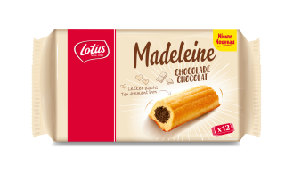 Lotus Madeleine met chocolade 12x1st.