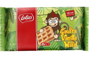 Mini Vanillewafels 8 stuks