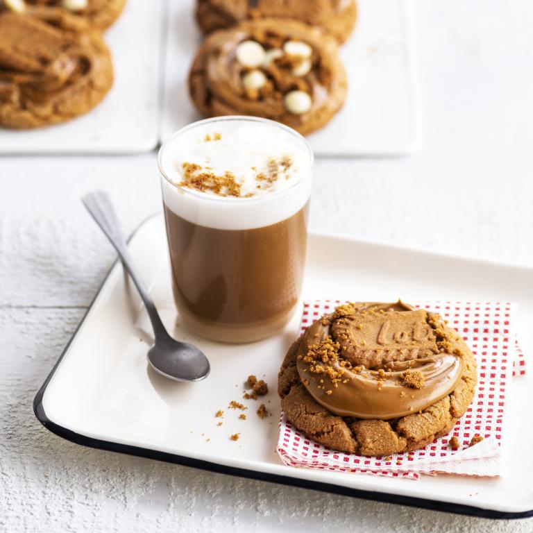 Biscoff loaded cookie