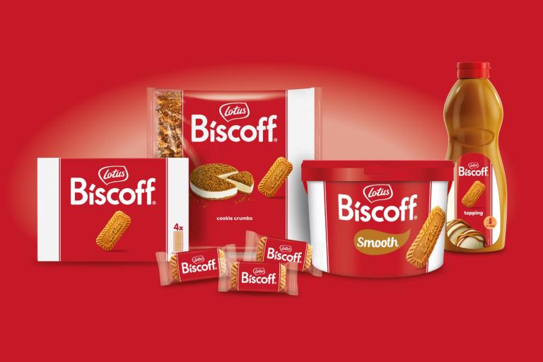 Biscoff products grouped