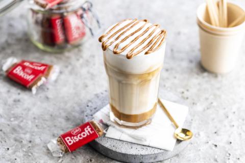 Biscoff latte