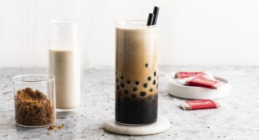 Biscoff bubble tea